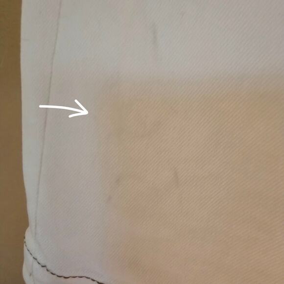 Title: KUT from the Kloth Cream Denim Dress M Classic Vintage Utility **NWT** - Picture 7 of 14